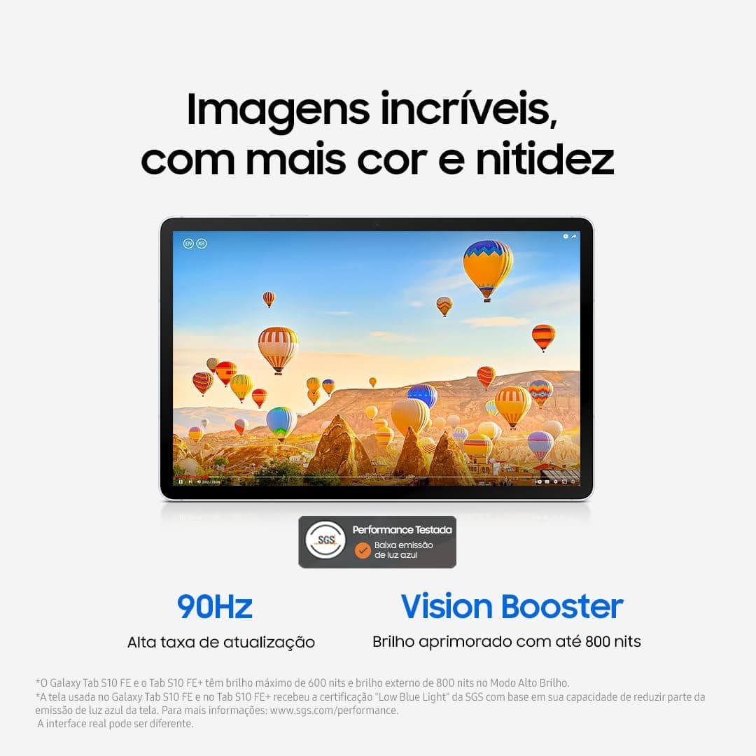 Tablet Samsung Galaxy Tab S10 FE Wifi 128GB 10.9" Azul