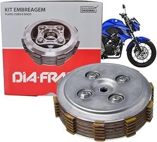 Kit Embreagem Completa Diafrag Fazer 250 05-23; XTZ 250 Lander 08-23; Teneré 250 11-18
