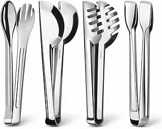 Kit completo de pegadores de cozinha em aço inoxidável de 18cm e 20cm