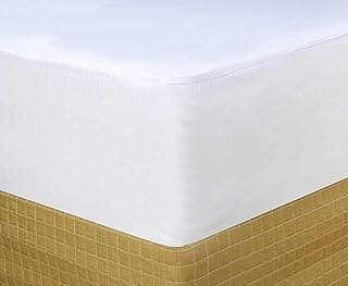 Protetor de colchão branco impermeável e antiácaro Ortobom