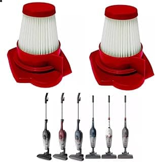 2 Filtro Hepa Aspirador Vertical Power Speed Compatível com Electrolux A21797601 STK12 STK13 STK14 Vermelho Peça Reposição