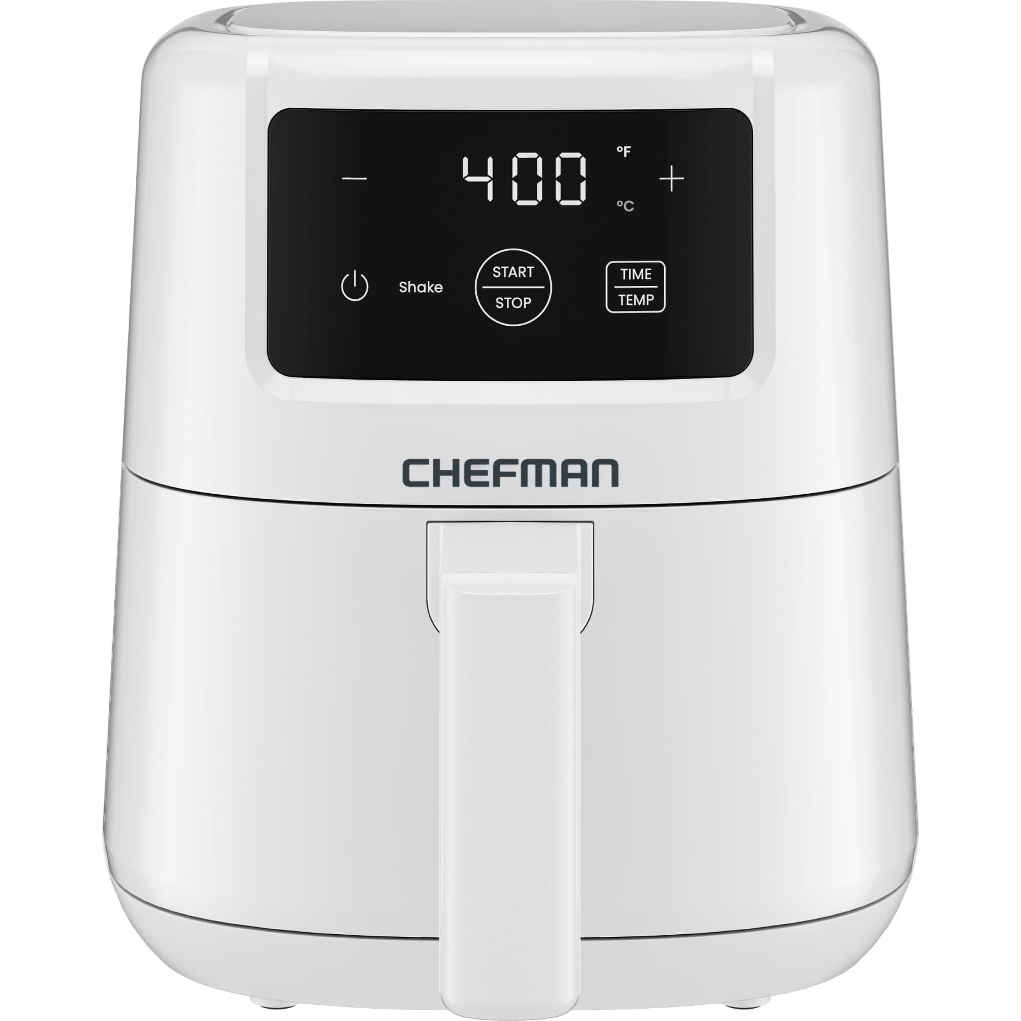 Fritadeira Elétrica Chefman Mini Air Fryer Painel Digital 2 Litros Branco 1 Unidade