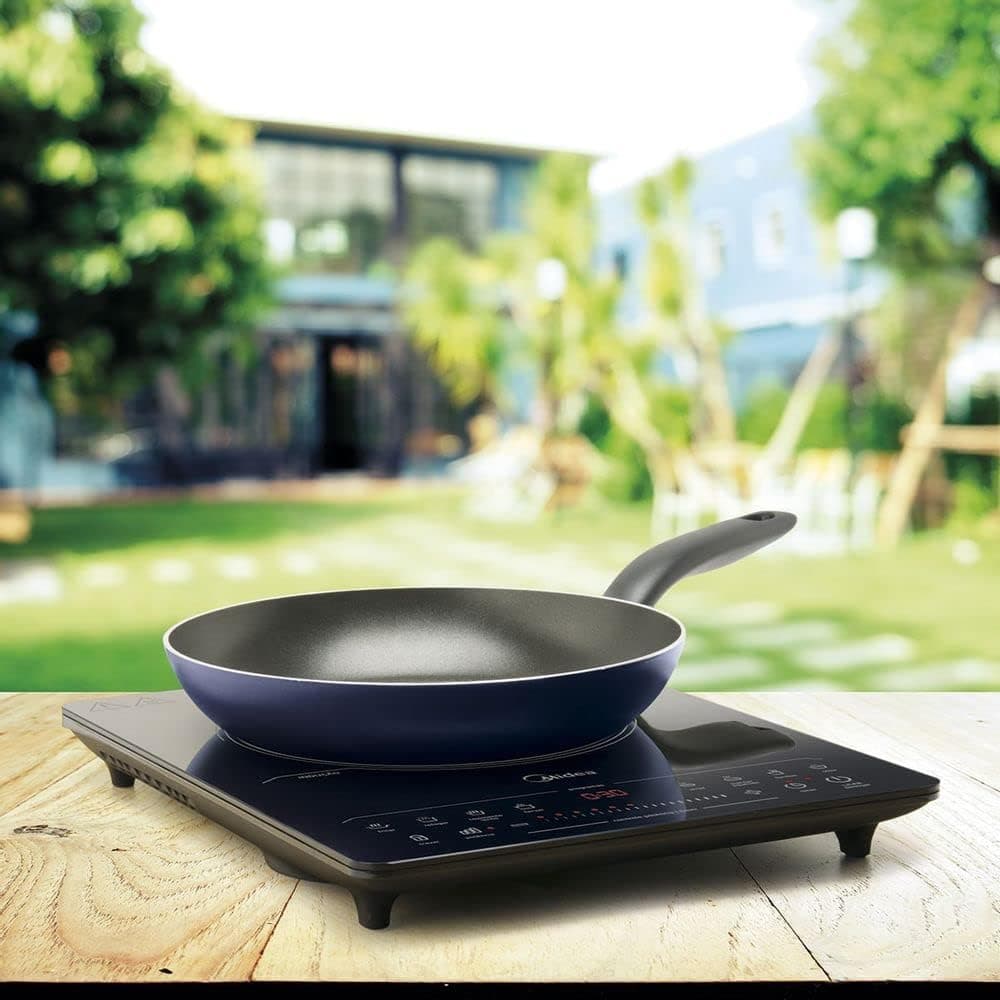 Cooktop Portátil Midea por Indução com 8 Funções Preto 110V