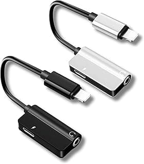 Adaptador Lightning para Fone de Ouvido P2 3,5mm - Conversor de Áudio Digital Estéreo Compatível com iPhone
