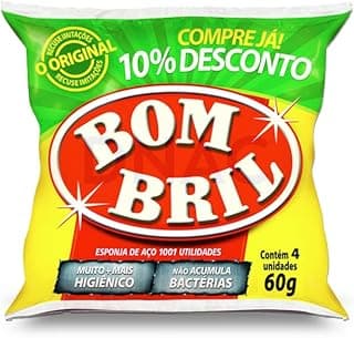 Lã De Aço Bombril Eco Multiuso 1 Pacote