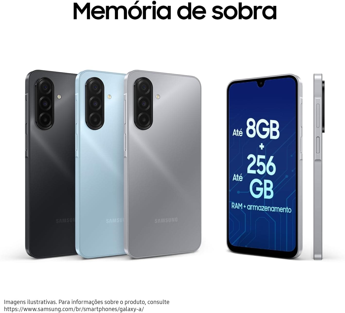 Smartphone Samsung Galaxy A17 Tela 6.7" Super AMOLED 128GB 4GB RAM Preto