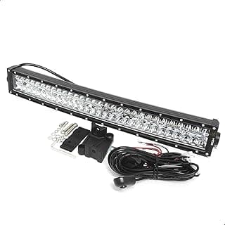 Barra LED 22 polegadas para veículos off-road com acessórios