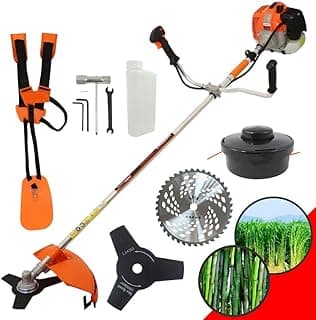 Roçadeira Profissional Vulcan Vr620h 2t 62cc com acessórios e lâmina circular