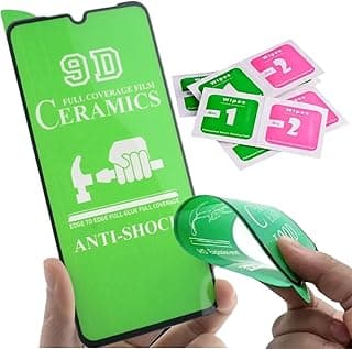 Película protetora de vidro temperado verde para Xiaomi Redmi Note 11 Pro com kit de limpeza
