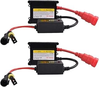 Kit de lastro HID super fino DC 12V 55W – Reator de farol de xenon universal de início rápido para H1/H3/H4/H7/H8/H9/H11/H13/9003/9005/9006/9007