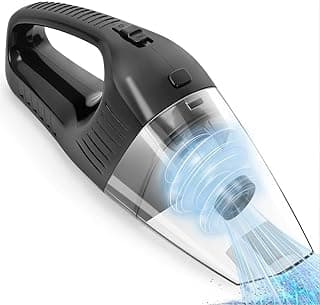 Aspirador de pó portátil sem fio 100W, mini aspirador de pó manual, ideal para limpeza de carro e ambientes pequenos