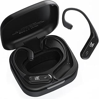 Fones de ouvido KZ AZ09Pro Bluetooth com estojo preto aberto