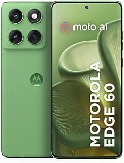 Smartphone Motorola Edge 60 5G 512GB 24GB RAM Câmera 50MP Sony Ultrarresistente IP68 Verde