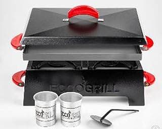 Churrasqueira Portátil C/Chapa Original Ecogrill a Álcool Premium (Premium)
