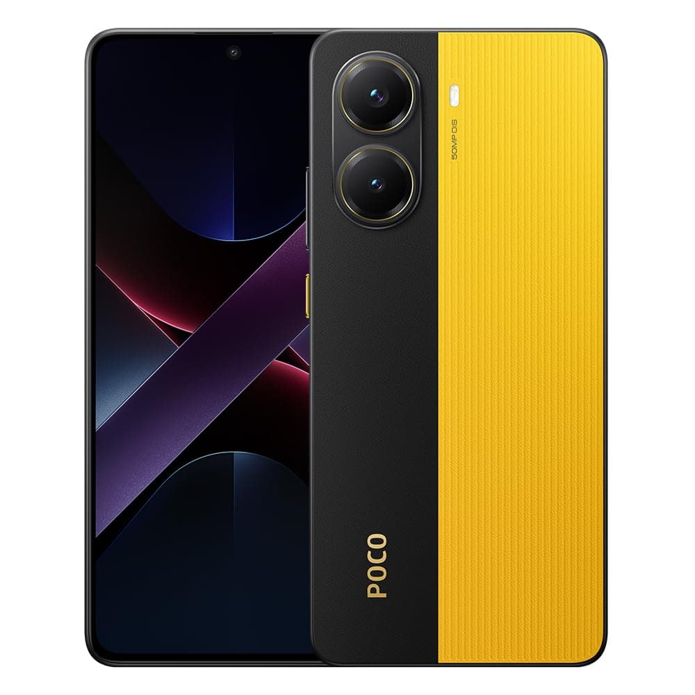 Smartphone Xiaomi Poco X7 Pro 5G NFC 8GB RAM 256GB Amarelo Versão Global