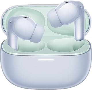 Xiaomi Redmi Buds 5 Pro, fones de ouvido Bluetooth, áudio imersivo integrado, qualidade de áudio de alta resolução, cancelamento de ruído ativo, controles de toque (Roxo)