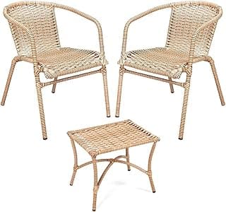 Conjunto Anjo Com 2 Cadeiras + Mesa De Centro Bananeira