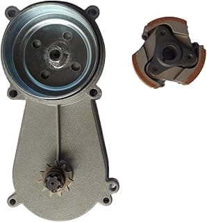 Caixa de transmissão e embreagem de 3 molas para moto 49cc