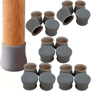 Kit Protetor em Silicone Ponteira Pé Cadeira Mesa Sofá Cama Pézinho Antiderrapante (20)