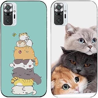 Capa de celular Xiaomi Redmi Note 10 Pro Max com ilustração de gatos