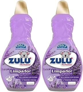 Kit 2 Limpadores Perfumados Lavanda Zulu Perfumes Coala – Limpeza Profunda com Perfume Sofisticado e Prolongado