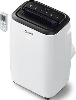 Ar-condicionado portátil AIRO COMFORT 8000 Btu branco com controle remoto