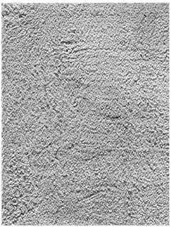 Tapete Polipropileno Silky Light Prata 50x80