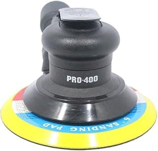 Lixadeira roto orbital pneumática 6 polegadas PRO-400 com disco de lixamento