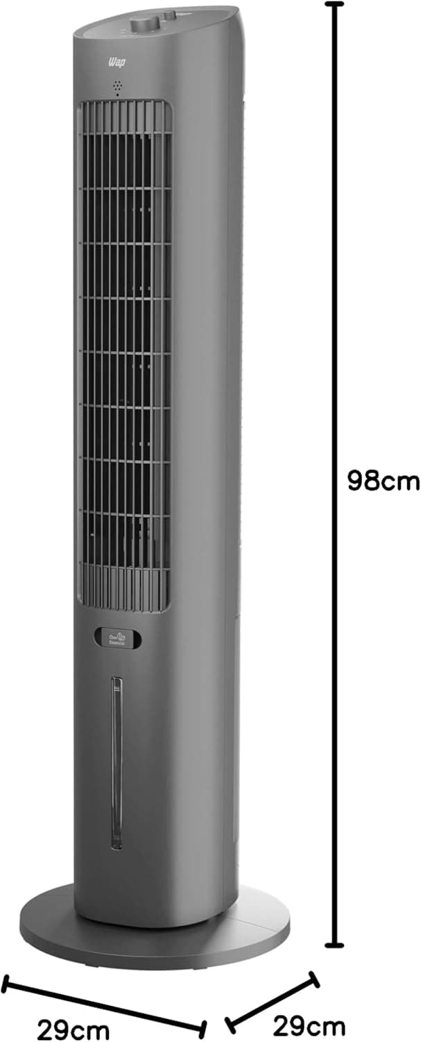 WAP Climatizador de Ar AIR FRESH 4 em 1, com Reservatório para Essência e 3 Níveis de Velocidades, Baixo Ruído, 90W 220V