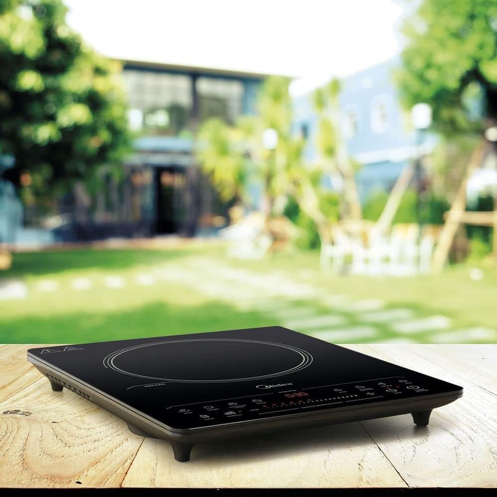 Cooktop Portátil Midea por Indução com 8 Funções Preto 110V