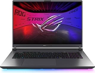 ASUS ROG Strix G18 G815LW, Notebook Gamer 18" Eclipse Grey, Intel Core Ultra 9 275HX, RTX 5080 16GB, 32GB RAM, SSD 2TB, Tela 2.5K 240Hz