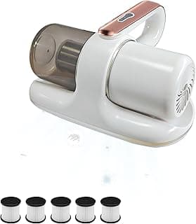 Aspirador de pó para colchão sem fio com luz UV-C e filtro HEPA lavável
