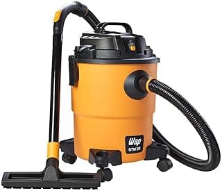 Aspirador de pó e água WAP GTW 20, amarelo e preto, 20 litros, filtro lavável, 160mbar, 1600W, 127V
