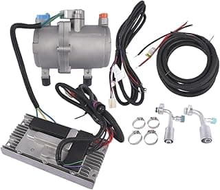 Kit completo do compressor de ar condicionado elétrico AP03 12V com cabos e componentes