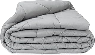 Edredom Plumasul Summer Soft Touch cinza solteiro 160x220cm