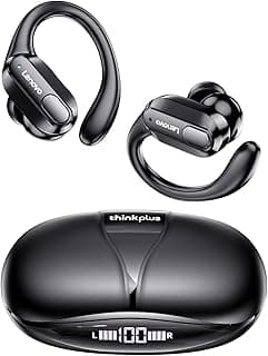 Lenovo Fone de Ouvido Esportivo XT80 Bluetooth 5.3 TWS Preto