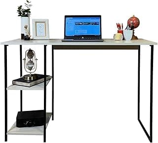 Noddo Mesa Escrivaninha Escritório Quarto Centauro Home Office Estudo Ferro Industrial Moderna
