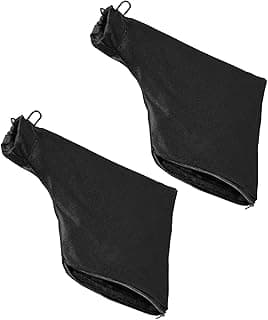 Dois sacos de coletor de poeira pretos para lixadeira de cinto, com zíper e ajuste ajustável