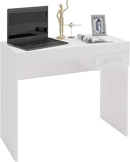 Escrivaninha com gaveta COOLER cor Branco - Artely