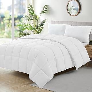 Edredom branco de casal Camesa Ecopluma Toque de Pluma 220x240cm