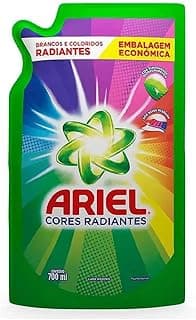 Refil de detergente líquido Ariel Cores Radiantes 700ml