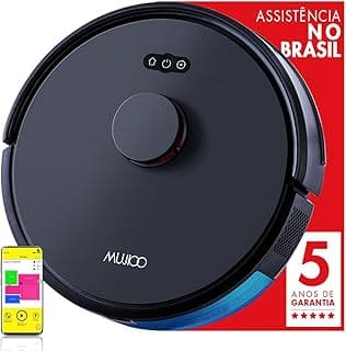 Robô Aspirador MUJIOO X6Max com garantia de 5 anos