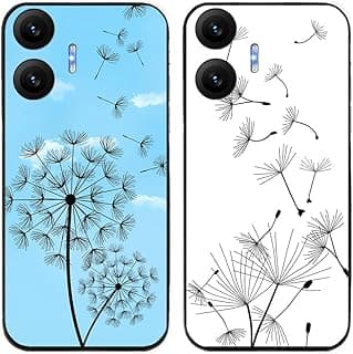 Capa traseira de smartphone com estampa de dente-de-leão voador para Xiaomi Redmi Turbo 4 Pro/Poco F7 5G