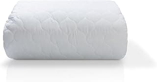 Protetor de colchão matelado branco impermeável solteiro 88x188x30