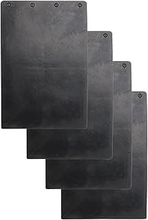 Suporte de placa de base de borracha preta 165x110mm para lixadeira de correia 9403, pacote de 4