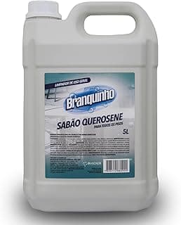 Sabão querosene 5L branquinho limpeza pesada todos pisos