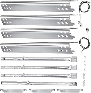 Kit de peças de reposição para churrasqueira Charbroil com grelhas e queimadores