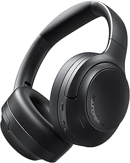 Fones de ouvido over-ear SOUNDPEATS Cove Pro, preto, com cancelamento de ruído, Bluetooth 6.0.