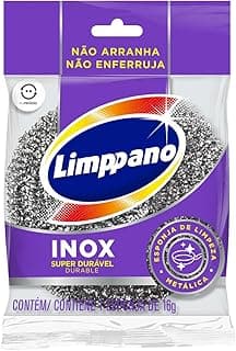 Limppano Esponja Aço Inox