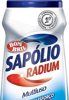 Bombril Sapólio Radium Pó Clássico Multissuperfícies, Limpa e Desengordura, 300g